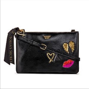 Victoria's Secret patch glam crossbody